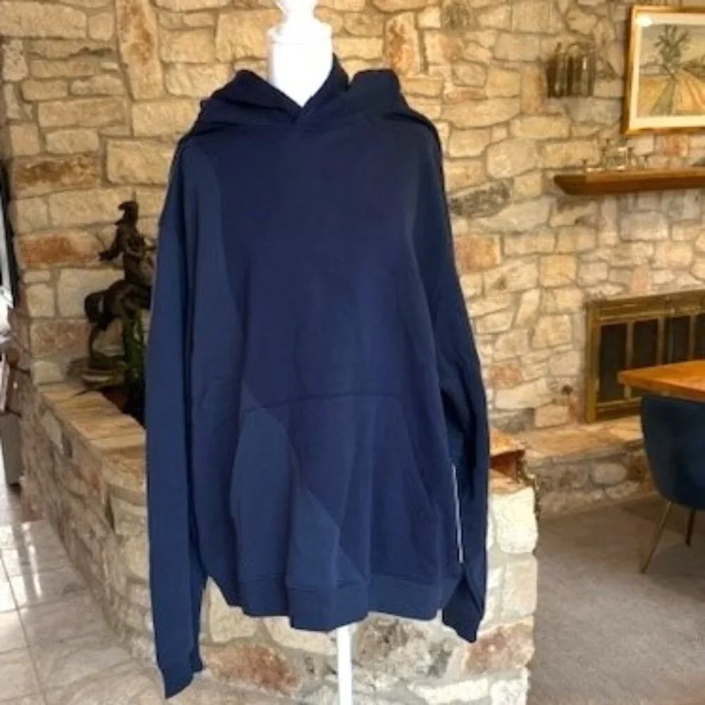 NWT ALO Make Waves Hoodie Navy Size XL - Picture 3 of 7